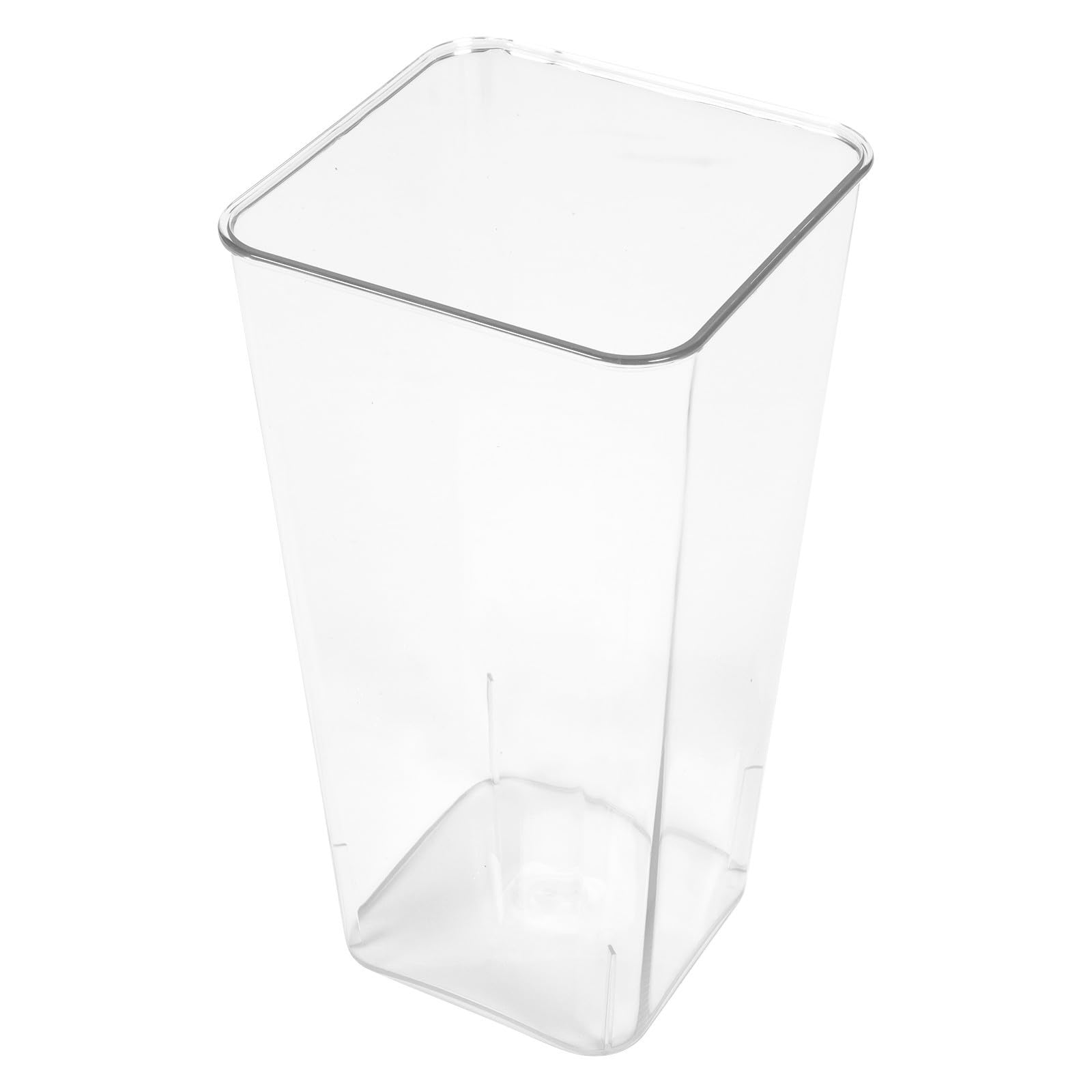 Récipient cylindrique pour fleurs Zerodeko incassable et transparent