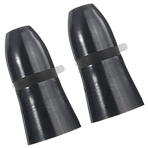 Suerisome 2 Pack B22 Standard Switch Light Lamp Holder Socket Bayonet Cap Fitting Switch Lamp Bulb Holder for Pendant Lamp Ceiling (Black)