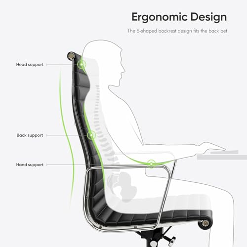 Luxury leather executive chair