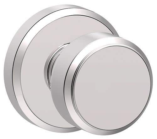 Image of SCHLAGE Bowery Knob with Greyson Trim Non-Turning Lock, Bright Chrome (F170 BWE 625 GSN)