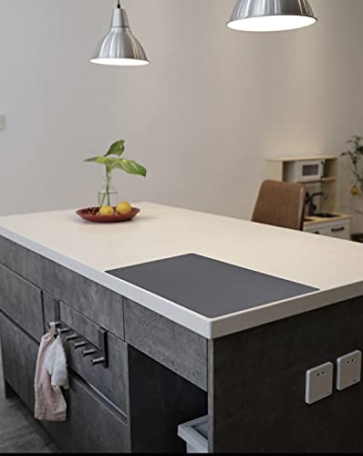 Ephome 2Pack Extra Large Multipurpose Silicone Nonstick Pastry Mat, Heat Resistant Nonskid Counter Mat, Table Mat, 23.6''X15.75'' (Black) #TOP4