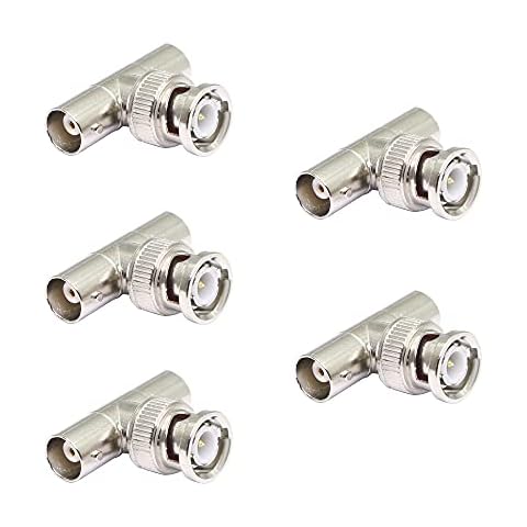 Conector BNC tipo T PNGKNYOCN para cable coaxial (paquete de 5) Cover