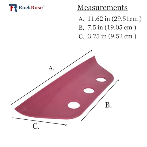 RockRose Standard Tail Fin Precision Squeegee - Engineered for Flawless Application in Automotive Tinting and Detailing Projects - (Pack 2 Units) by RockRose - Image 7