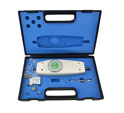 Dial Force Gauge Dynamometer Pointer Type Push Pull Tester Meter with Max Load Range 300N/66Ib