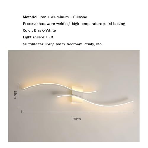 Lámpara de pared moderna ideal para iluminar escaleras y salones 6