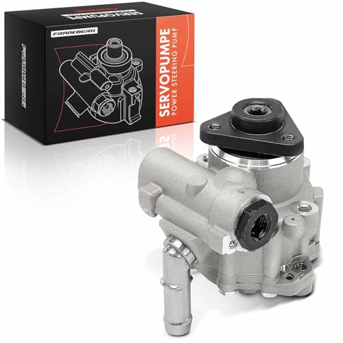 Frankberg 1x Pompe de Direction assistée Diesel Compatible avec 407 6D 2.7L 2005-2010 607 9D 9U 2.7L 2004-2011 407 Coupé 6C 2.7L 2005-2010 407 SW 6D 6E 2.7L 2005-2010 Remplacer# 9659604580