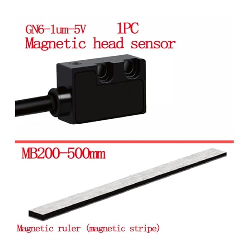 Escala lineal de alta precisión 500mm con sistema de medición sin contacto miniatura 2