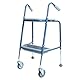 NRS Healthcare Duo P23117 Gehwagen höhenverstellbar, Türkis