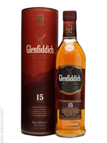 Glenfiddich 15 year old Single Malt Scotch Whisky 20cl Bottle