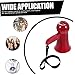 Abaodam Mini Megaphone Hand Strap Rechargeable Party Loudspeaker Ergonomic Design for Easy Holding for Boys and Girls and Adults