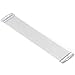 Lovermusic Silver Snare Drum Wire Spring 20 Strand Wire for 12 Inch Snare Drum 27.9x5.5cm