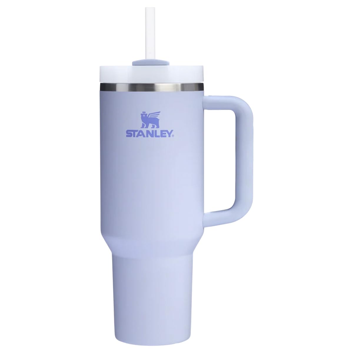 Stanley 1913 Quencher Mug Isotherme avec Paille 1.2L - Dew Drop | H2.0 FlowState - Froid Pendant 11 Heures - Glacé Pendant 48 Heures - Thermos Lavable au Lave-Vaisselle - Gourde Inox Sans BPA