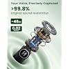 Wireless Lavalier Microphone for iPhone, Android & iPad, Mini Clip on Mic with AI Noise Cancellation, Plug & Play USB C & Lightning Lapel Microphones for Video Recording, TikTok, YouTube, Vlog