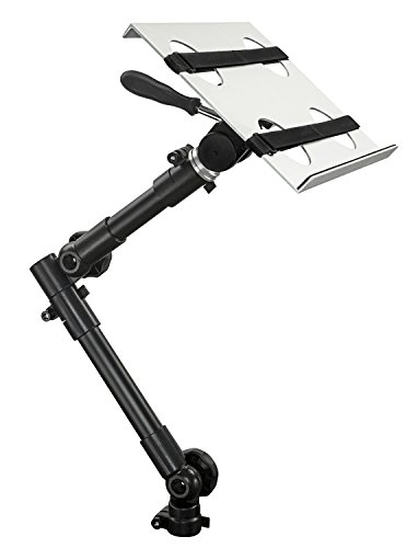 Mount-It! Car Laptop Mount | No-Drill Laptop Vehicle Mount for Truck & Van Use at Front Passenger Seat | Adjustable Height Fits 12-15.4 Inch Screens, 9 Lbs Capacity, Full Motion and Lockable Joints - Image 3