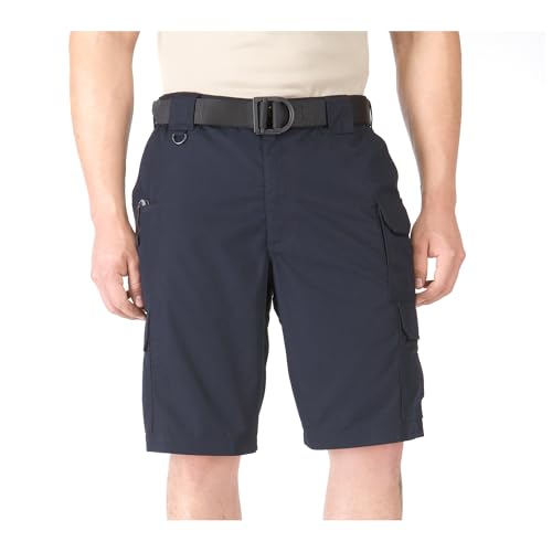 5.11 Tactical Men's Taclite Pro 11" Ripstop Shorts, Adjustable Waistband, Style 73308, Dark Navy, Men's 36 Regular