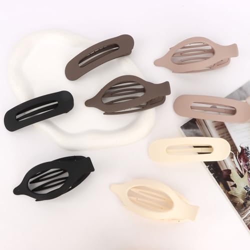 Set de 8 pinzas para cabello antideslizantes grandes miniatura 7