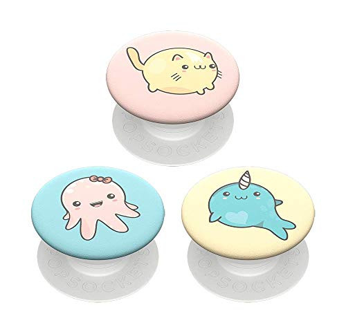 PopSockets PopMinis: Mini Grips for Phones & Tablets (3 Pack) - Creatures Animals