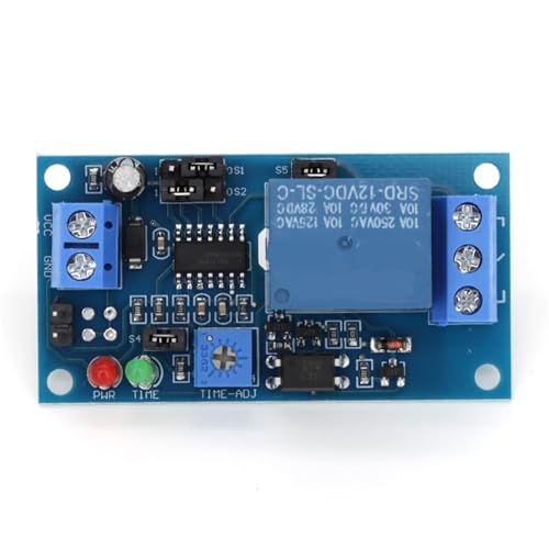 Relais temporisé DC 12V module de commutation temporisé marche arrêt automatique