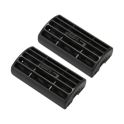 Grille de ventilation de tableau de bord pour Chevrolet Express 1996-2020 aération noire 2 Pcs
