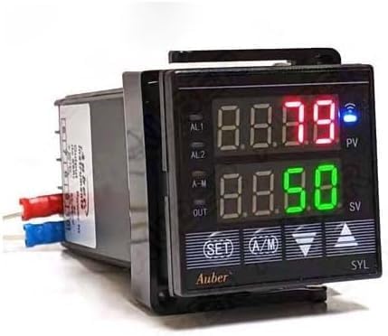 WiFi PID Temperature Controller with 30 Ramp/Soak Steps, SSR Output, Dual Alarm,