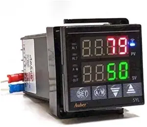 WiFi PID Temperature Controller with 30 Ramp/Soak Steps, SSR Output, Dual Alarm, 1/16 DIN Size