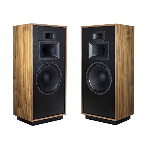 Klipsch Forte IV Heritage Premium Floorstanding Horn-Loaded Speakers in American Walnut