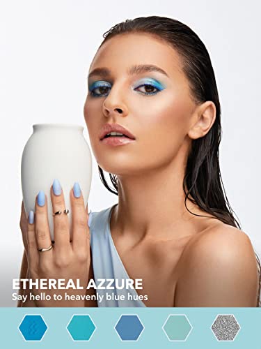 Sheglam Ambitious Aquarius Glitter Eyeshadow Palette 8-Colored Metallic Shimmer Eye Shadow #TOP3