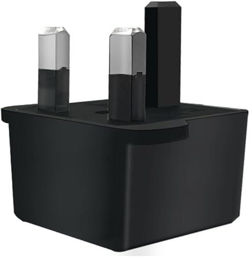 Miniatura 5 de (Negro-5 piezas) Adaptador de enchufes de EE. UU. a Reino Unido Enchufes de la UE a Reino Unido Enchufes Convertidor de Alimentación Enchufes de 2