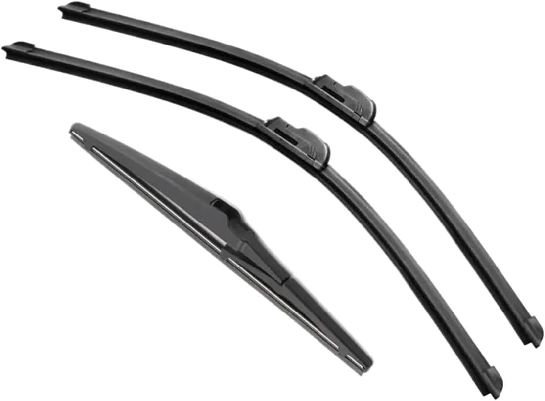Acwyahso Wiper Blades Front Rear Set for Kia Stonic 2016–2023 26" + 16" + 11" - All-Weather Performance
