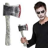 Halloween Äxte aus Kunststoff für Erwachsene, silberne Axt Requisite