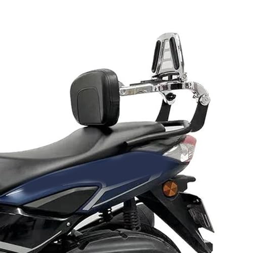 Dosseret pour moto Yamaha Nmax 155 avec porte-bagages arrière pliable