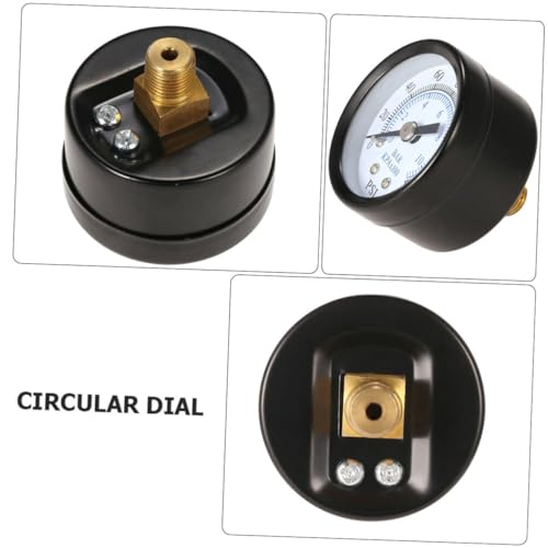 Manomètre de mesure double affichage pour vide air NPT - 7