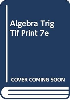 Paperback Algebra Trig Tif Print 7e Book