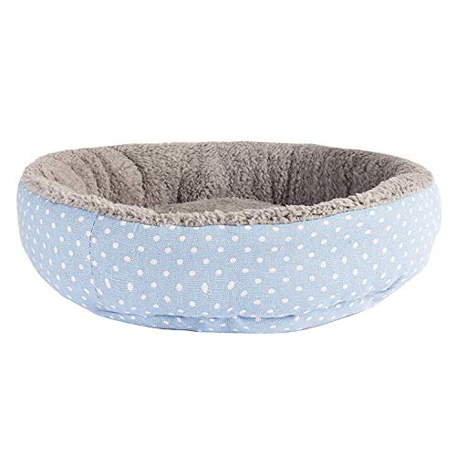 Lit pour chat avec coussin moelleux amovible et rebords surélevés doux - 2