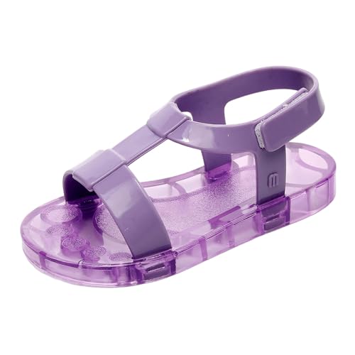 IWIHMIV Sandals for Girls Dress Slide Sandals Flat Party Birthday Summer Beach Toddler Slip On Soft Sole Shoes