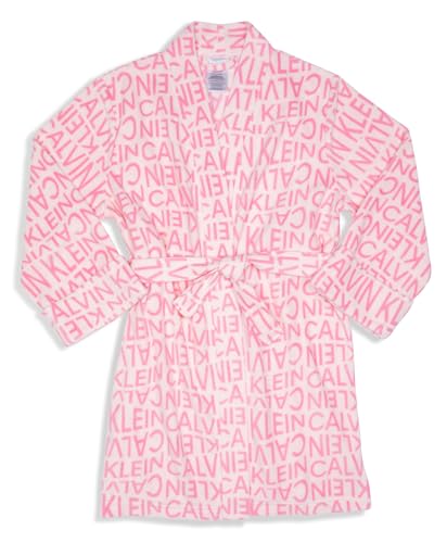 Calvin Klein Girls' Cozy Robe with Cuff
