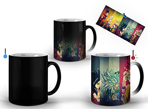 Caneca Mágica Fases do Goku