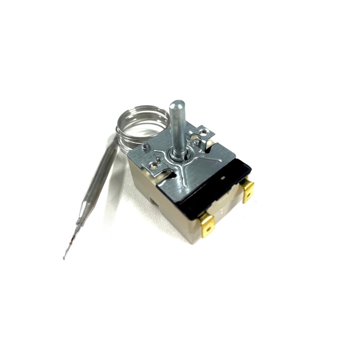 Thermostat pour friteuse EGO. 50-205ºC | Dimensions 12 x 8,5 x 7 cm | Contrôleur de température | Régulateur d'énergie | Pour mesurer la température de l'huile