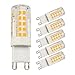 Produktbild 5er Pack G9 LED Lampe Dimmbare 4w Ersetzt 40W 35W Warmweiß 220V 230V 3000K 430Lumen Schlafzimmer Wohnzimmer Restaurants Wandleuchte Klein Leuchtmitteln [MEHRWEG]