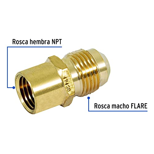 Niples campana para gas medidas 14 Imagen adicional