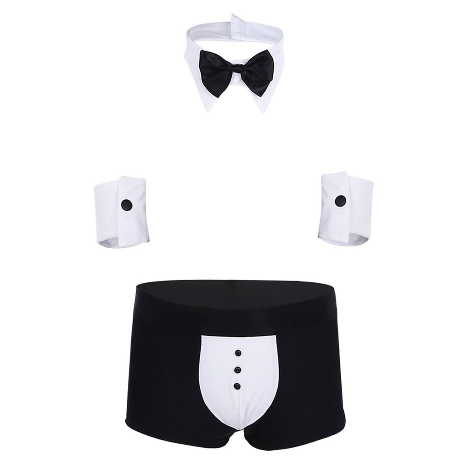 muquam Mens Brief Costume With Bow Tie And Hand Cuff-picture-42