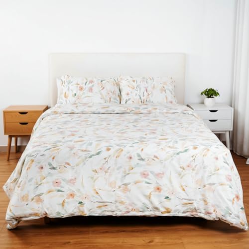 H HANSEL HOME Funda Nordica Cama 150 de 4 Piezas Transpirable Sua...