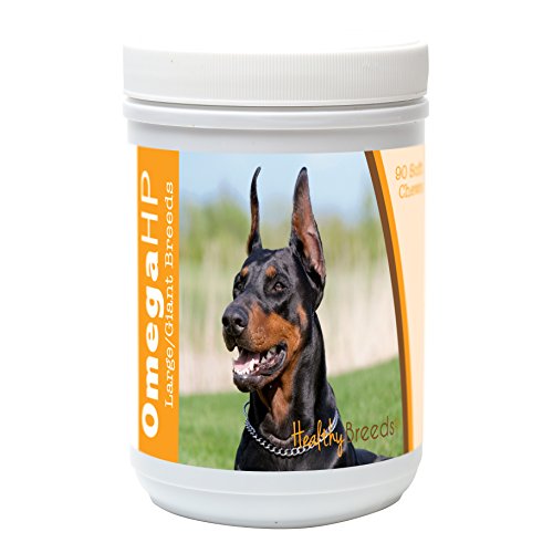 Healthy Breeds Doberman Pinscher Omega HP Fatty Acid Skin and Coa...