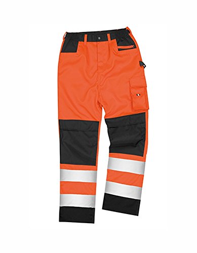 Result Safety Cargo Trouser, Größe:M, Farbe:Fluorescent Orange
