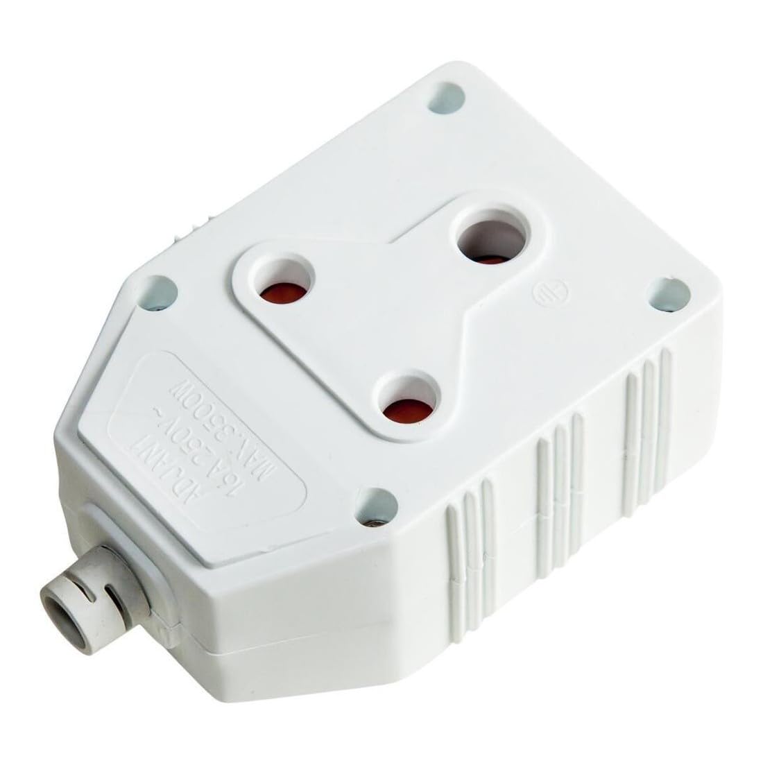 Electroworx Double Back 2 Back Janus Coupler, White : Amazon.co.za