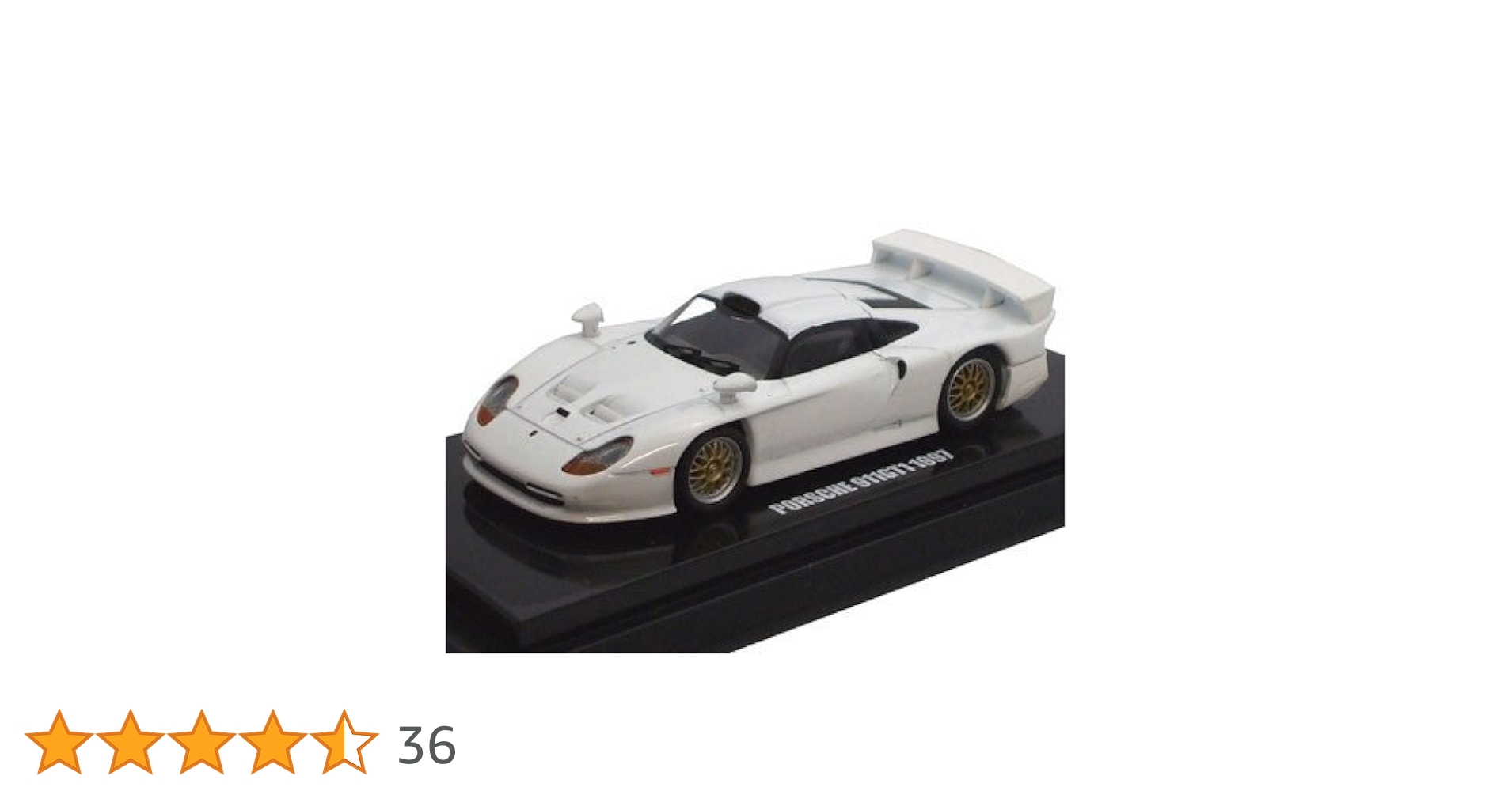 Amazon | 京商オリジナル 1/64 ポルシェ911GT1 1997/ホワイト