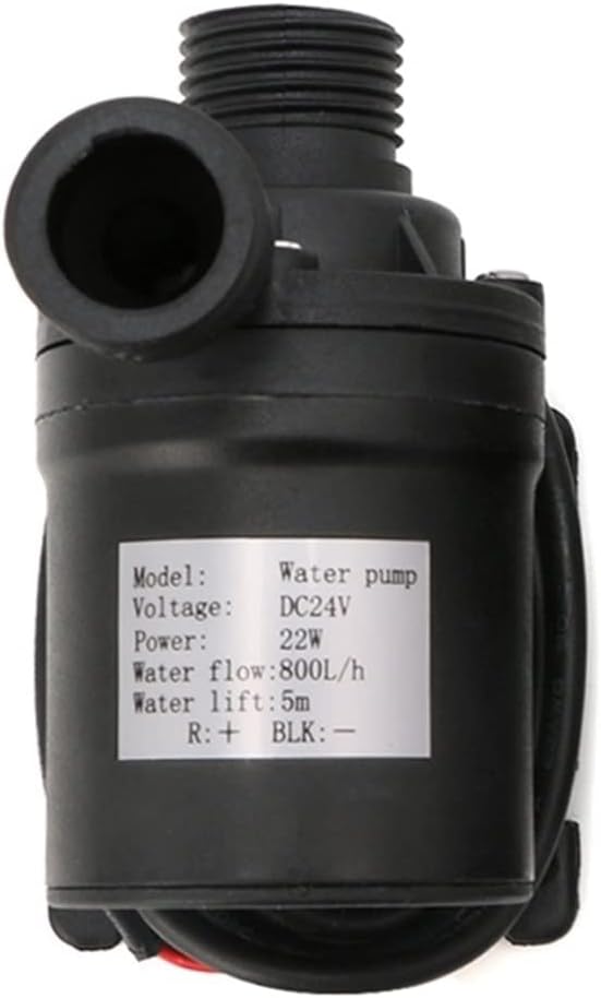 Water Pumps, Parts & Accessories 800L/H5m DC12V 24V Running Smoothly, Low Noise And Safe Use Of Solar Water Heater Brushless Motor Circulating Water Pump(24V)