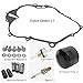 GOLKNHA Clutch Kit & Friction Steel Plates Cover Gasket for Yamaha Raptor 660 660R SE YFM660R YFM 2001 2002 2003 2004 2005 OEM# 5Y1-16321-00-00 360-16325-00-00