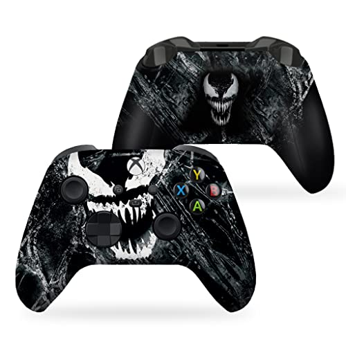 DreamController Vennom Custom X-box Controller Wireless compatible with X-box One/Series X/S Proudly Customized in USA with Permanent HYDRO-DIP Printing(NOT JUST A SKIN) (MODDED) 1