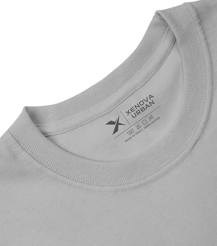 Image of XENOVAURBAN Men's Regular Fit Biker Printed Round Neck Cotton T-Shirt | Graphic Printed Casual Wear Unisex Fit XS to 3XL Tshirt RN-Bike